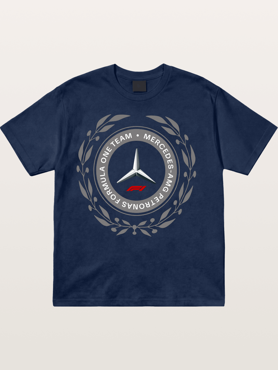 Silver Arrows One Team Logo Cotton T-shirt