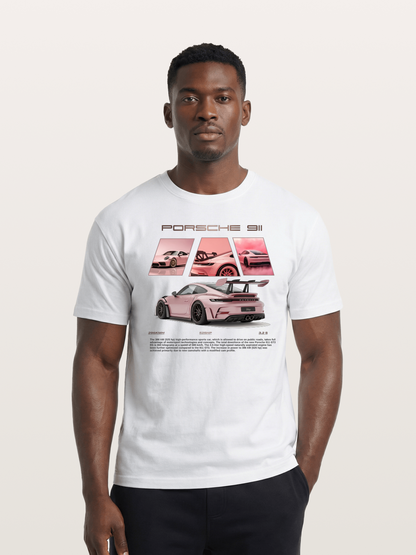 Pink Widebody Cotton T-shirt