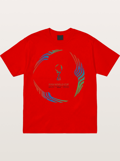 2026 World Cup Official Logo Cotton T-shirt