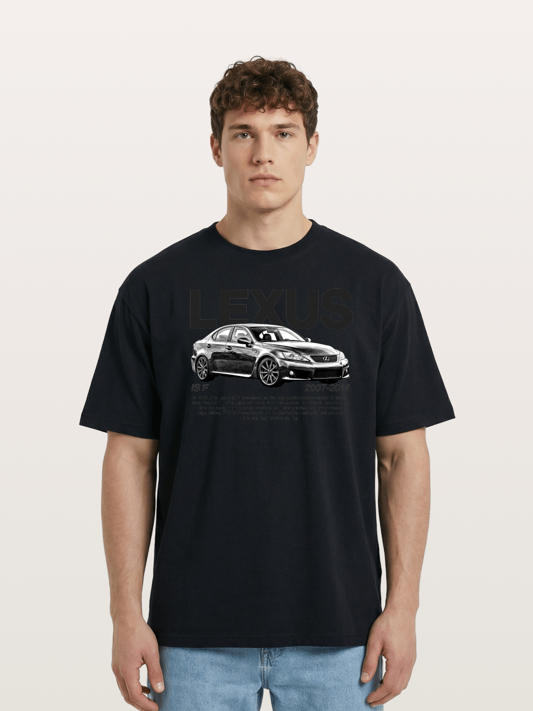 Lexus IS F 2007-2014 Print Cotton T-shirt