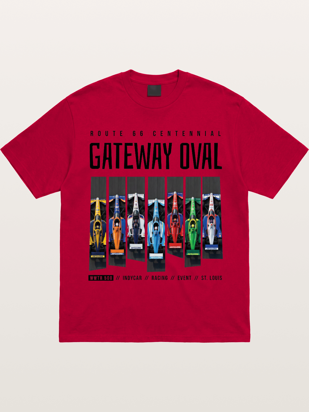Vertical Grid Gateway Oval Art Gildan T-shirt