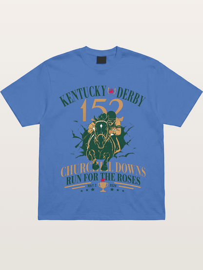 152nd Kentucky Derby Vintage Print Gildan T-shirt