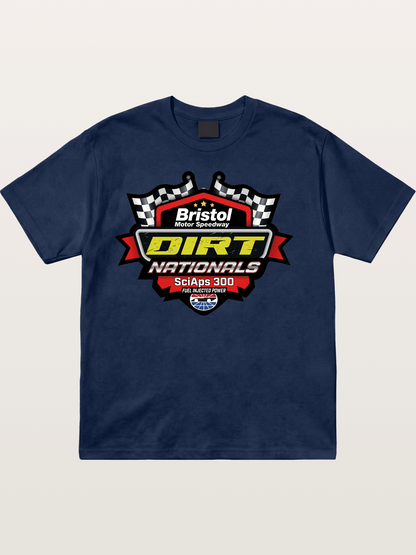 Bristol Dirt Nationals Logo Cotton T-shirt
