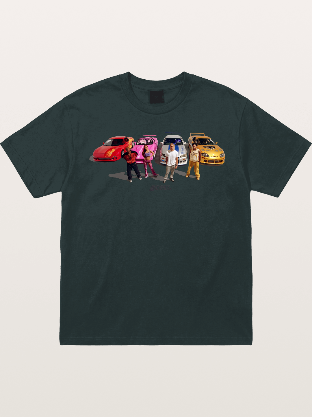 2 Fast 2 Furious Crew Gildan T-shirt