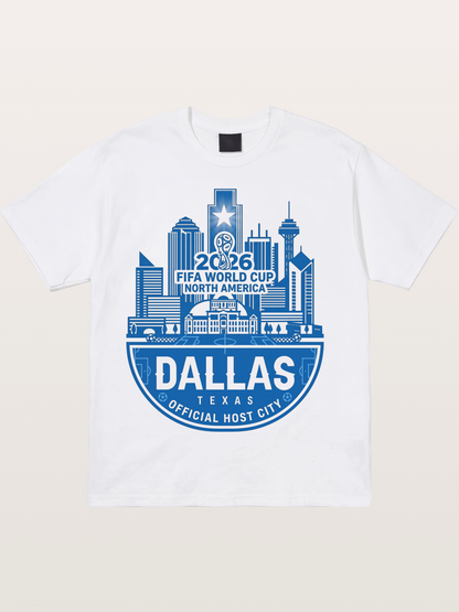 Dallas 2026 FIFA World Cup Cotton T-shirt