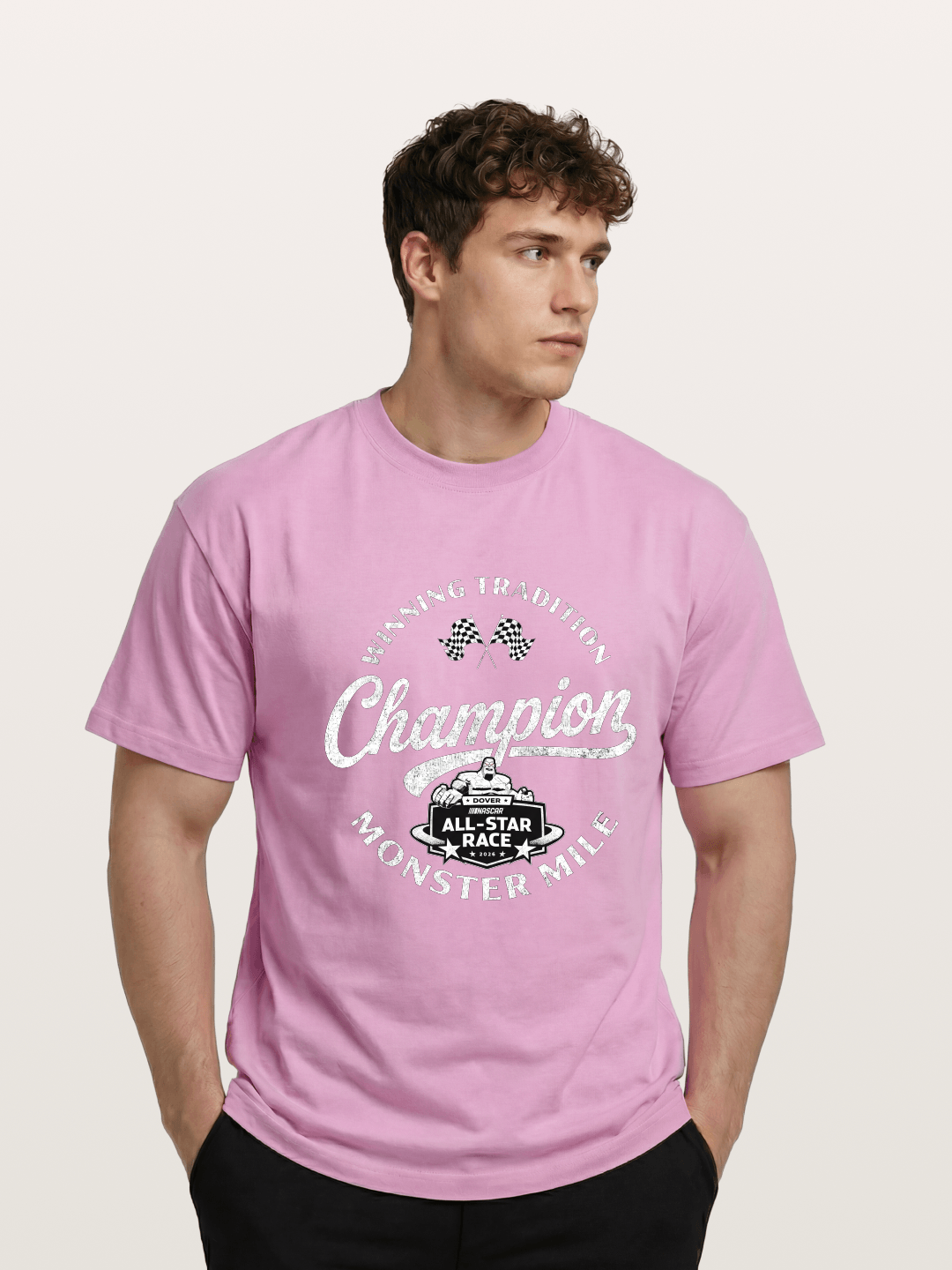 NASCAR Champion Vintage Stamp Design Gildan T-shirt
