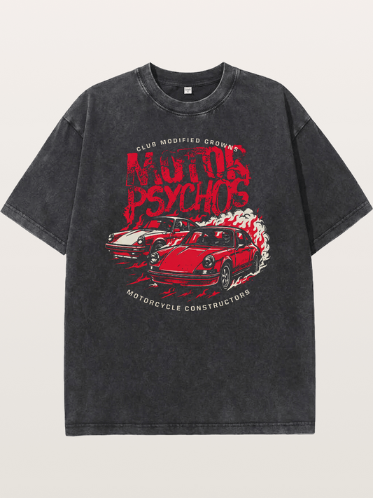 Rush Skull Washed T-shirt
