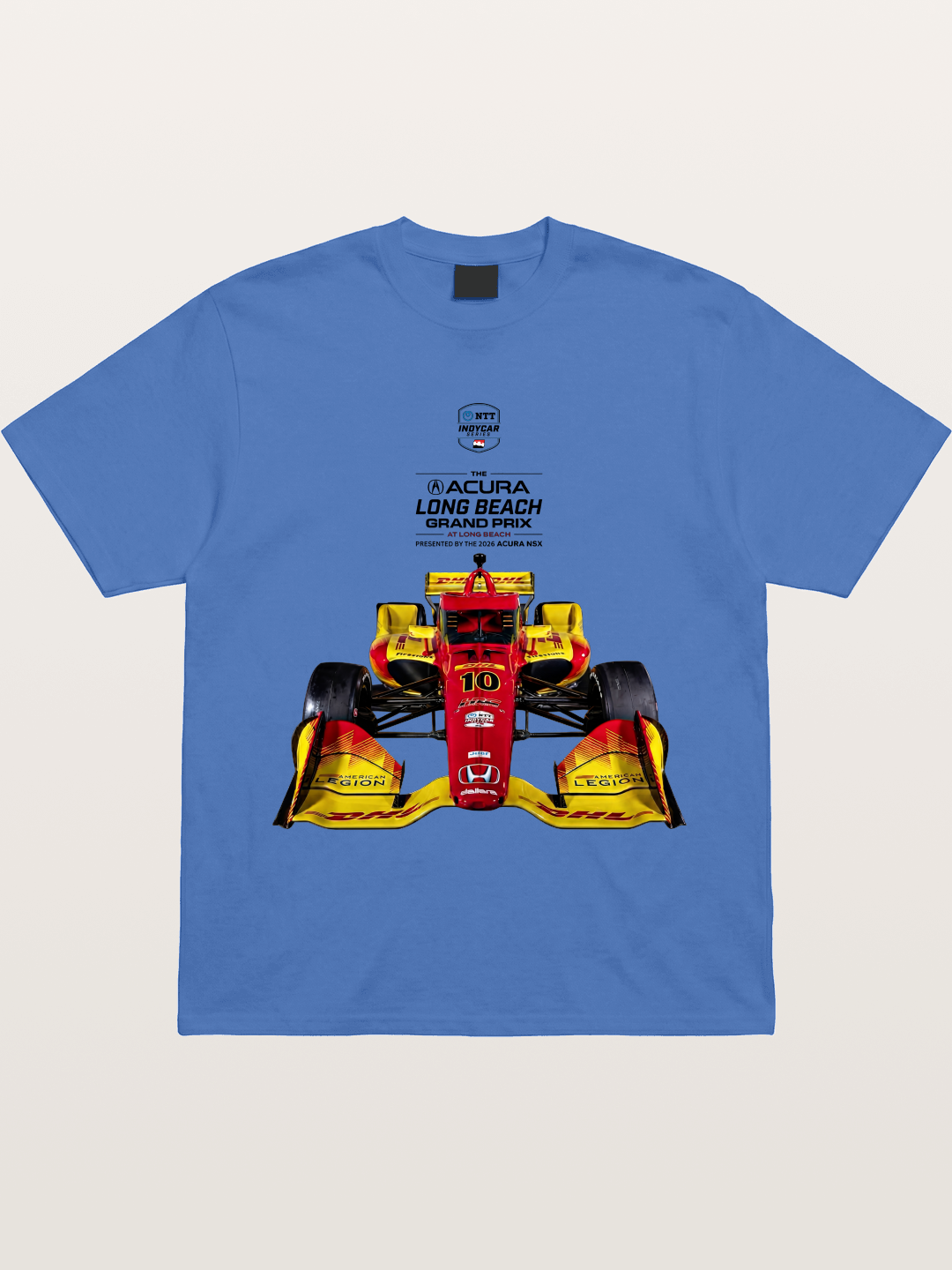 Palou #10 Long Beach Champion Gildan T-shirt