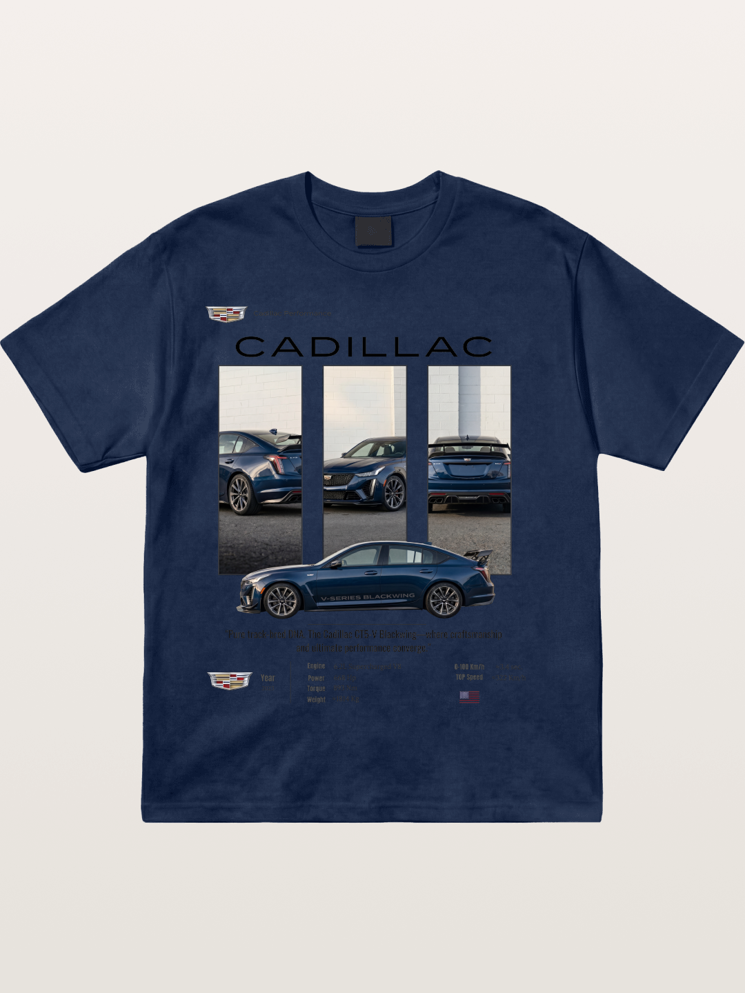 Cadillac Performance Legend Cotton T-shirt