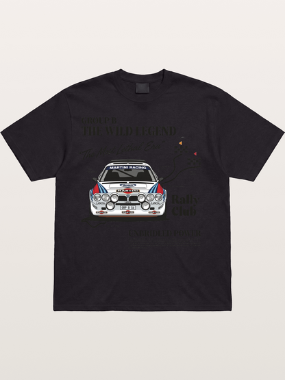 Retro Rally Cotton T-shirt