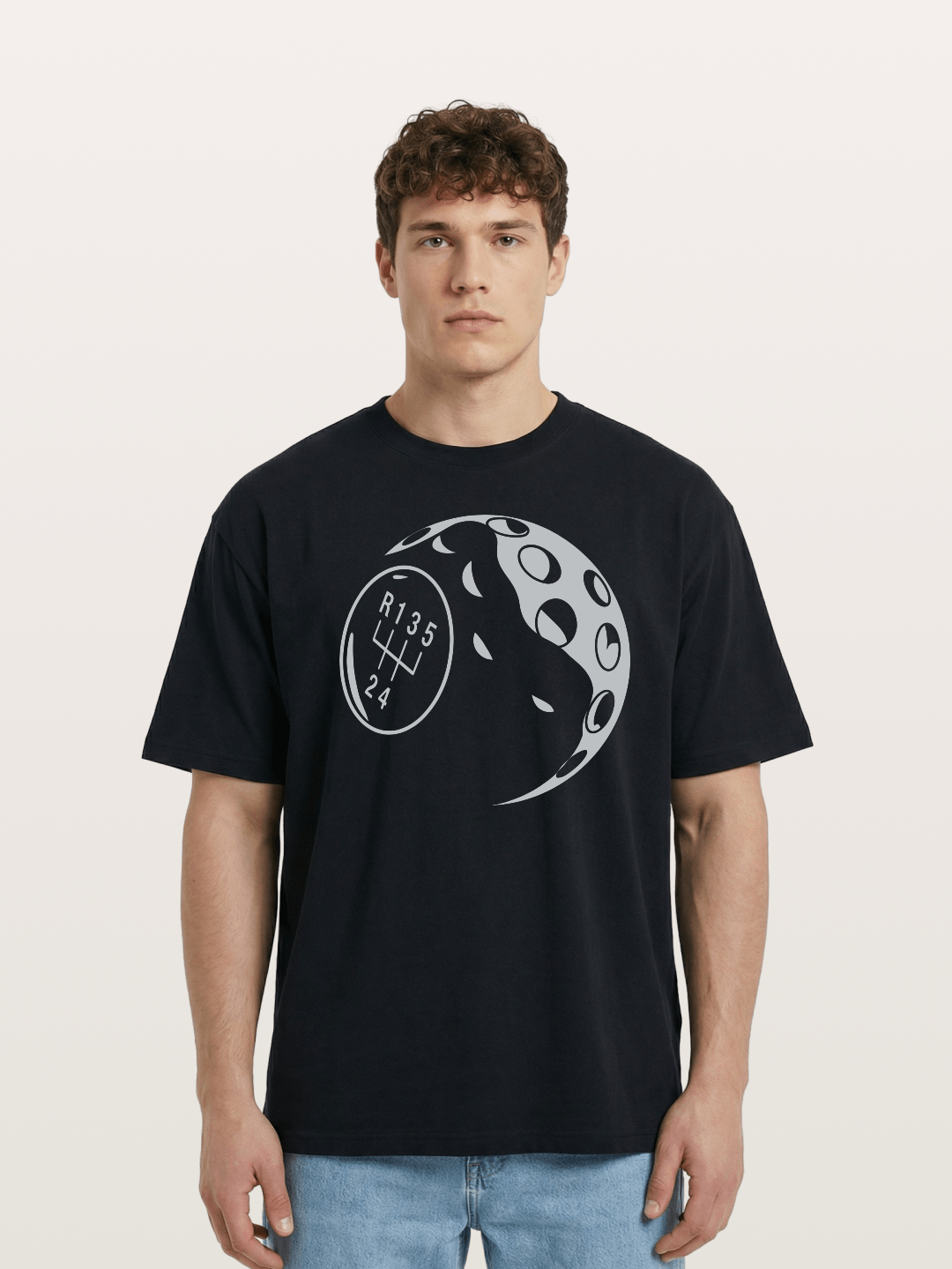 R135 Gear Cotton T-shirt