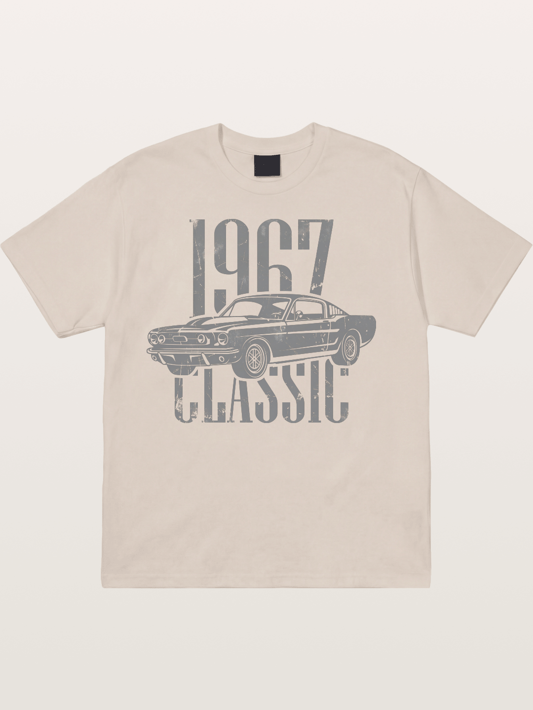 Retro Fastback Cotton T-shirt