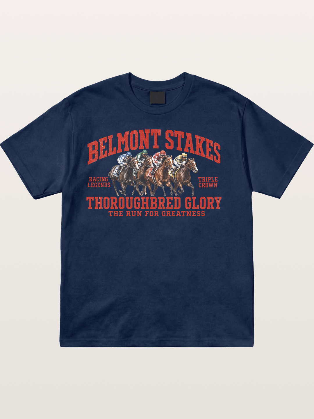 Belmont Stakes Racing Legends Cotton T-shirt