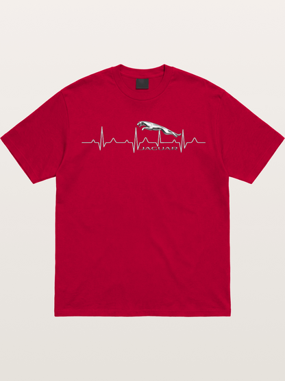 Jaguar Heartbeat Silhouette Gildan T-shirt