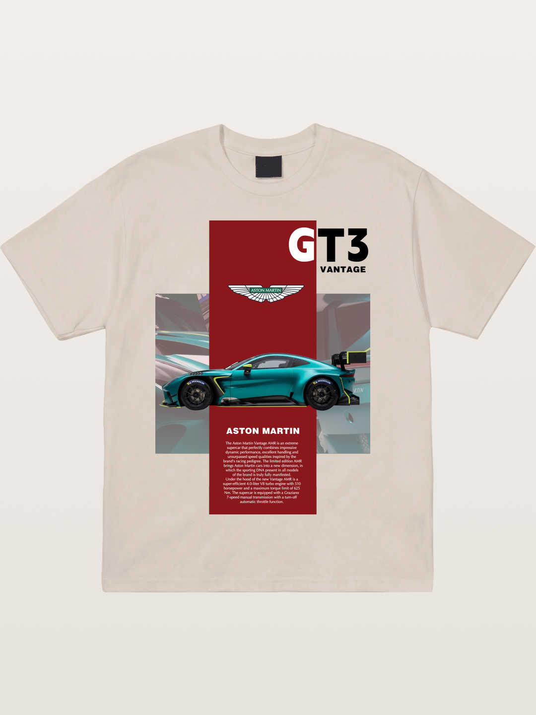 Aston Racer Cotton T-shirt
