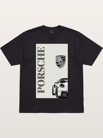 Porsche Minimal Emblem Art Gildan T-shirt