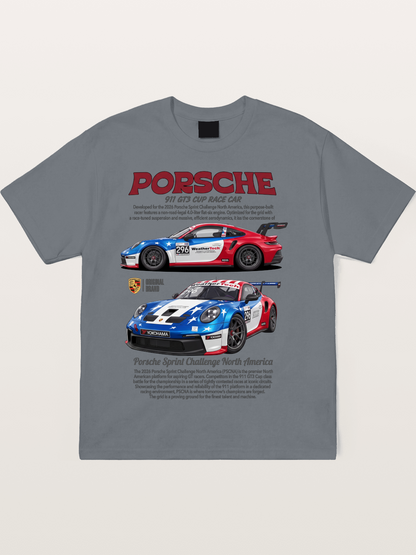 Porsche 911 GT3 Cup Sprint Challenge Cotton T-shirt