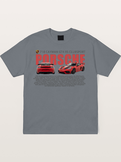 Porsche 718 Cayman GT4 RS Cotton T-shirt