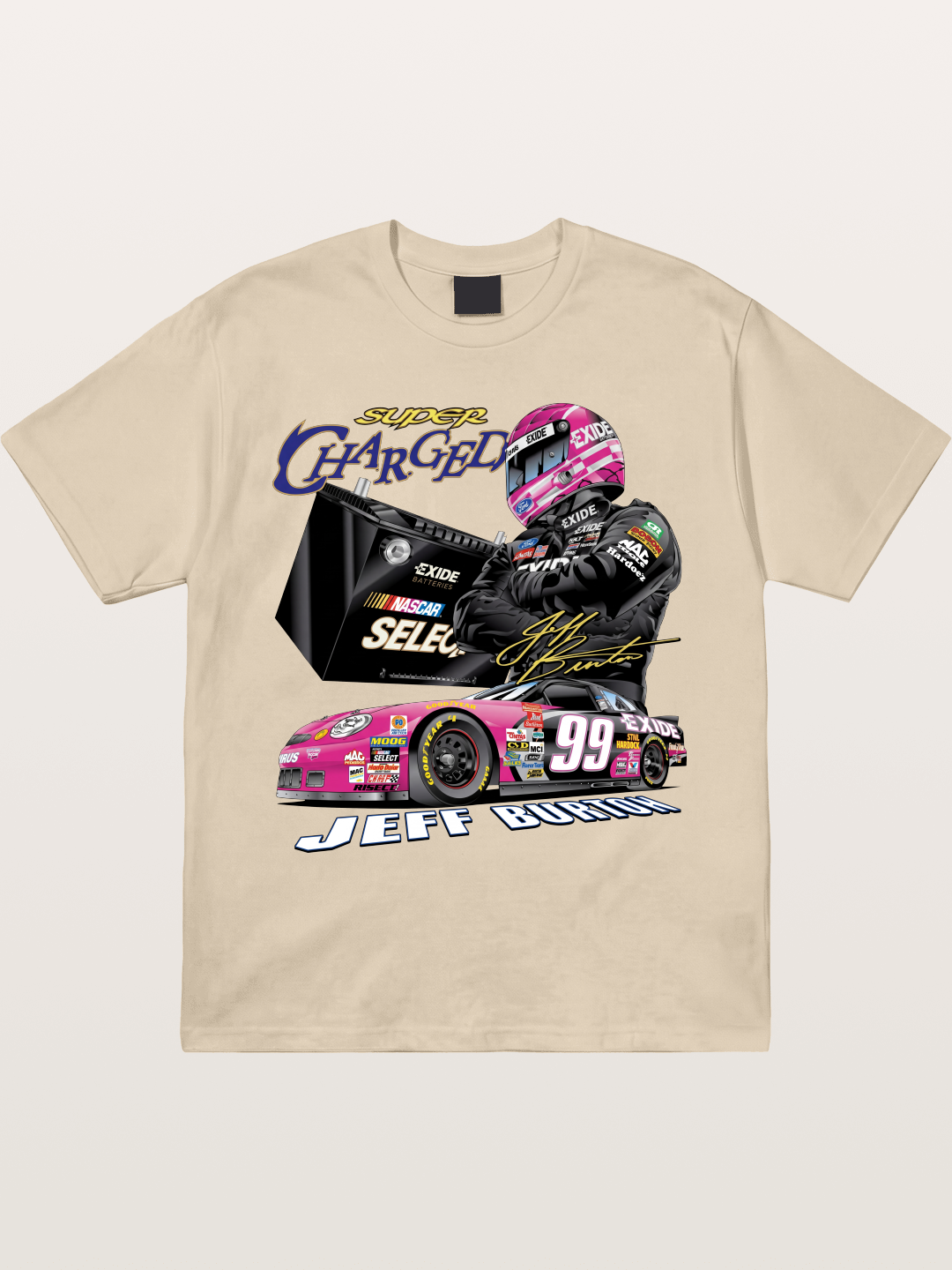 Jeff Burton 99 NASCAR Legend Gildan T-shirt