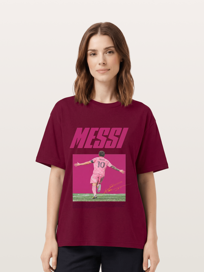 Messi Inter Miami Pink Kit Gildan T-shirt