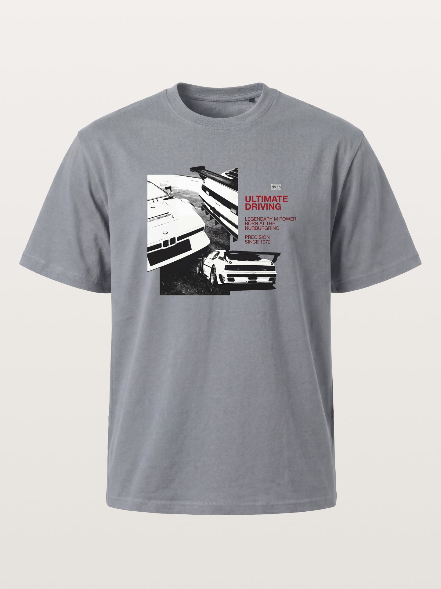 Vintage BMW M3 Black White Card Gildan T-shirt