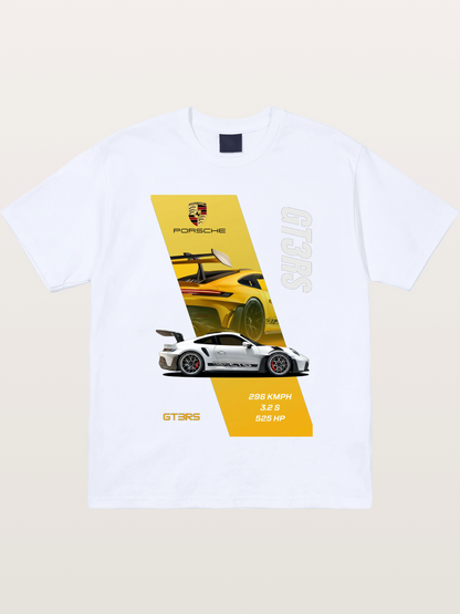 Dual 911 GT3 RS Poster Gildan T-shirt