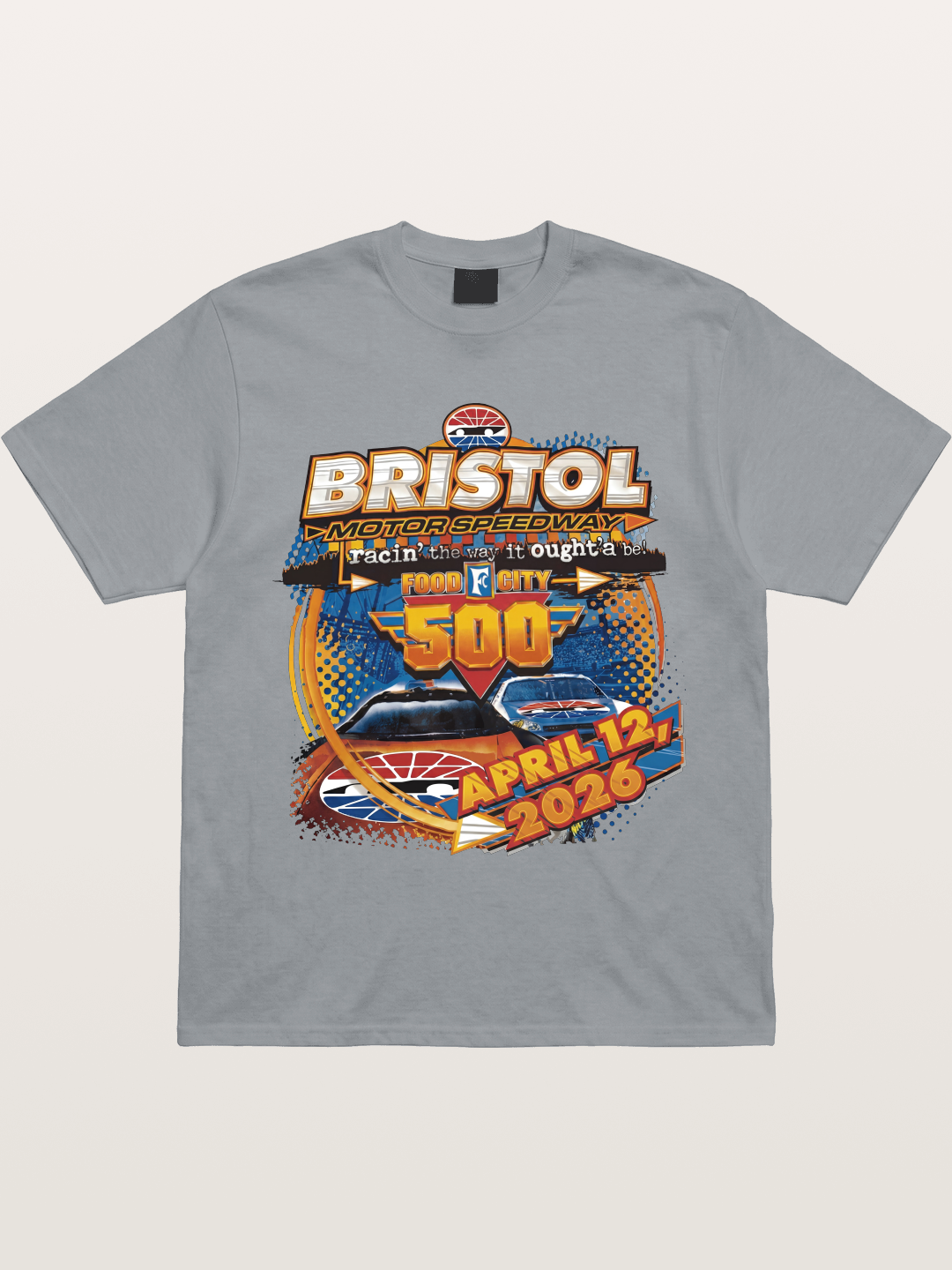 2026 Bristol Food City 500 Print Gildan T-shirt