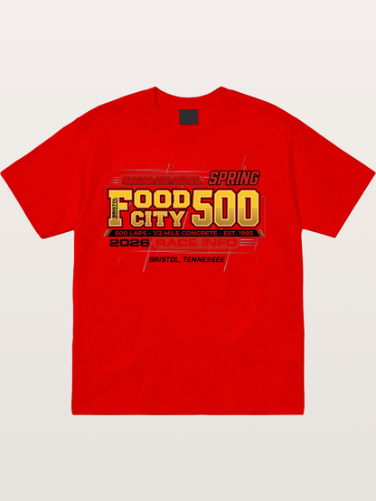 2026 Spring Food City 500 Cotton T-shirt