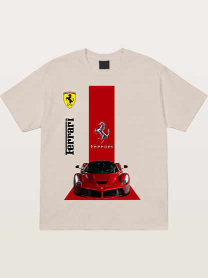 Prancing Speed Cotton T-shirt