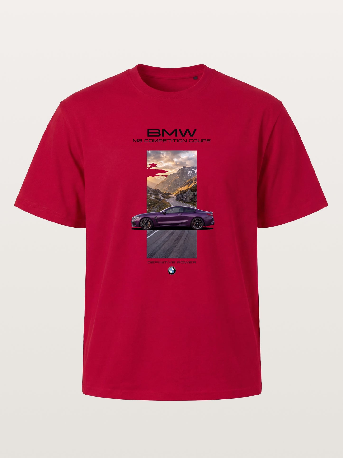 BMW M8 Mountain Road Artwork Gildan T-shirt