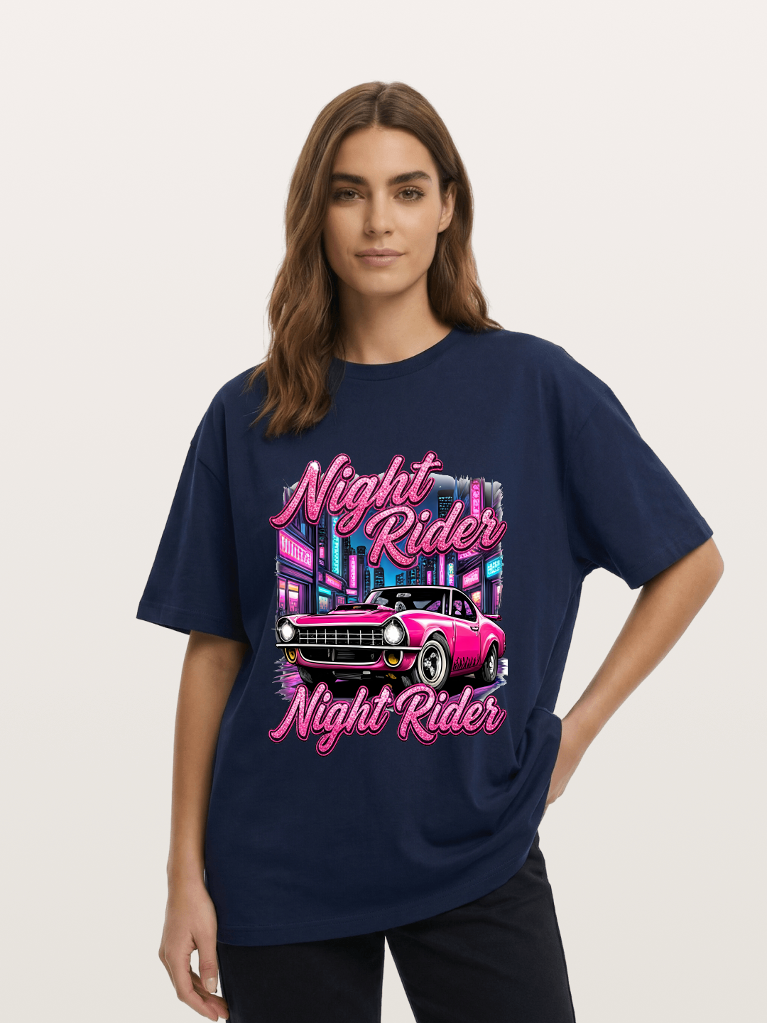 Night Rider Cotton T-shirt