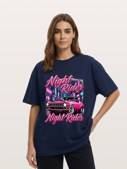 Night Rider Cotton T-shirt