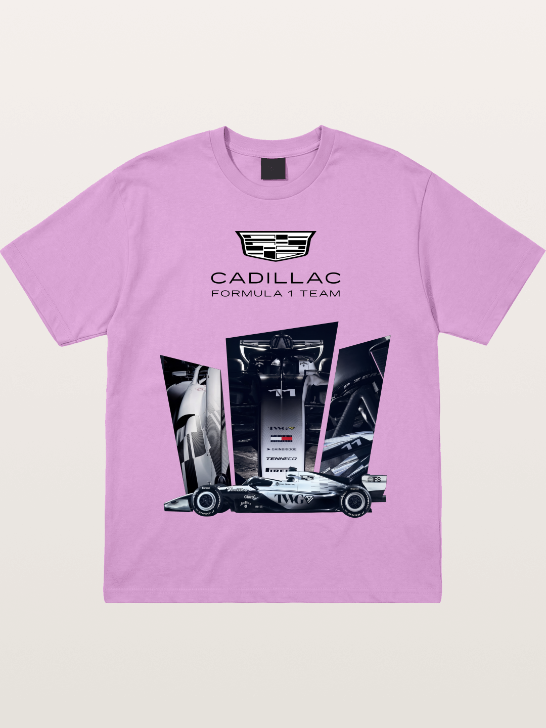 Cadillac F1 Team Racing Art Gildan T-shirt