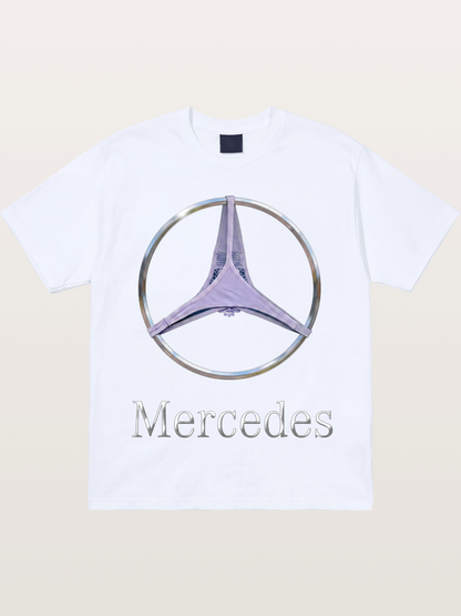 Mercedes Logo Thong Print Gildan T-shirt