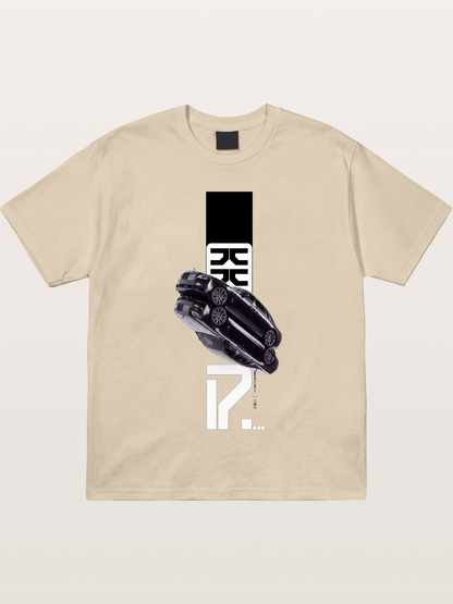 Black Rolls Royce Abstract Art Gildan T-shirt