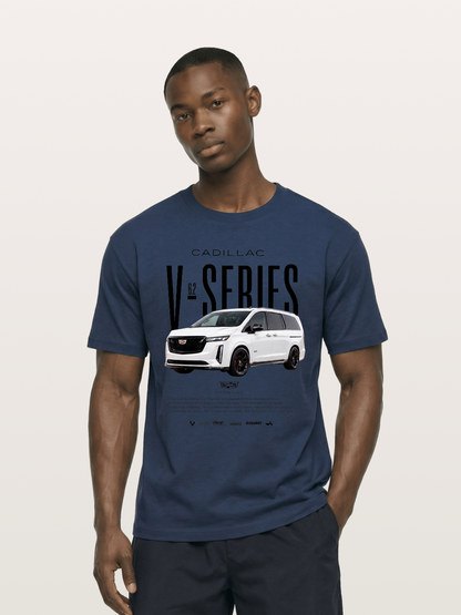 Cadillac V-Series SUV Graphic Cotton T-shirt