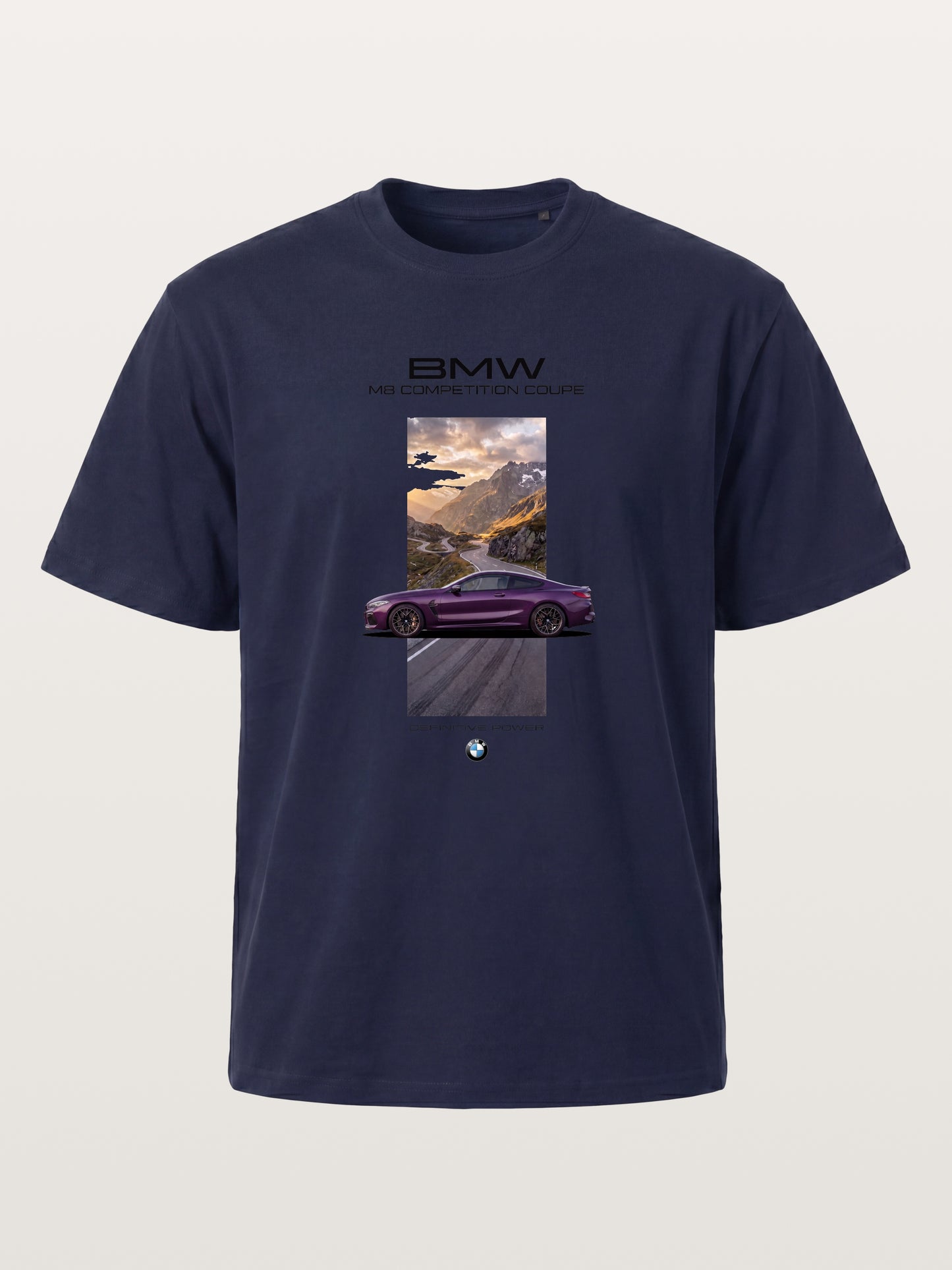 BMW M8 Mountain Road Artwork Gildan T-shirt