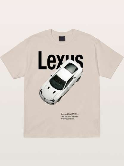 Lexus LFA Overhead View Art Cotton T-shirt