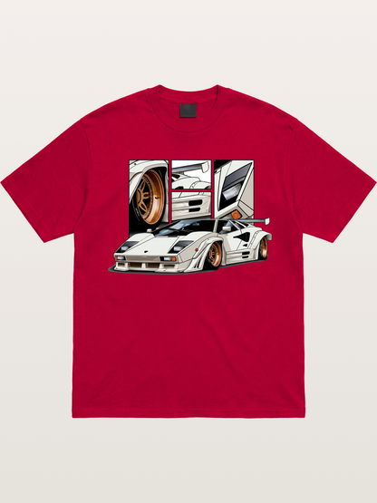 Supercar Collage Gildan T-shirt