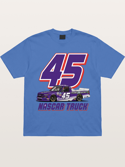 Purple 45 Racer Gildan T-shirt