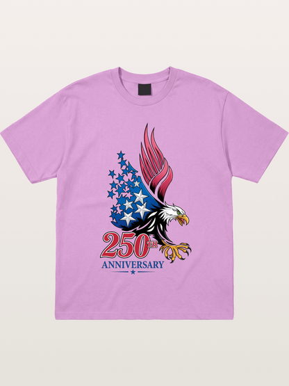 250th Anniversary Eagle Print Gildan T-shirt