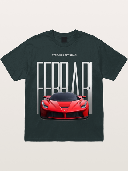 Red Ferrari LaFerrari Hypercar Gildan T-shirt
