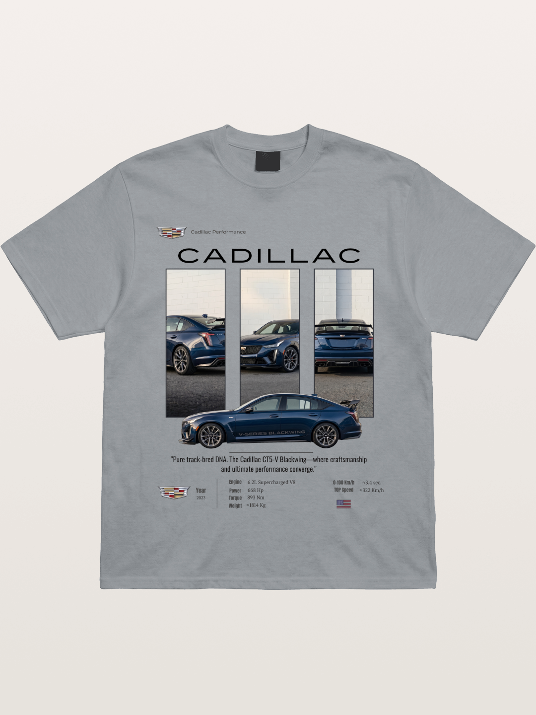 Cadillac Performance Legend Gildan T-shirt