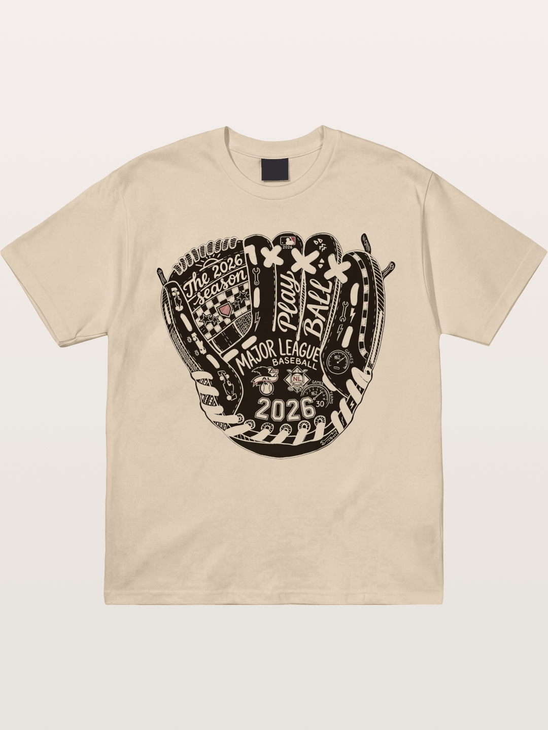 Play Ball Glove Gildan T-shirt