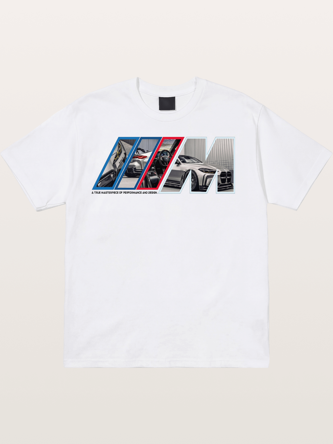 BMW Car Detail Collage Art Cotton T-shirt