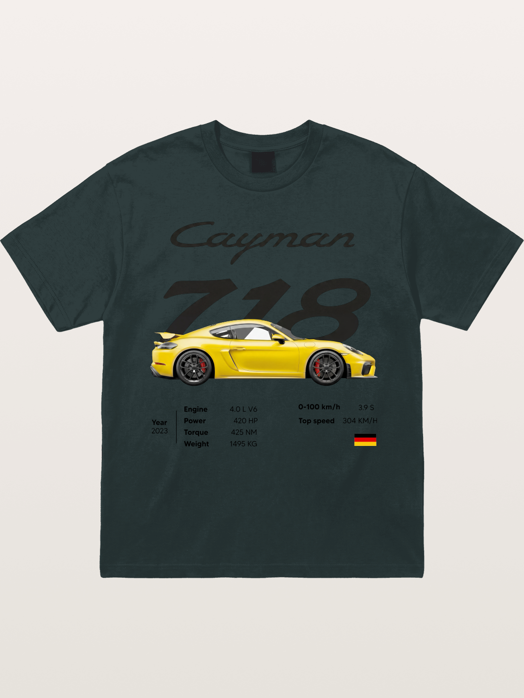 718 Porsche Vibe Gildan T-shirt