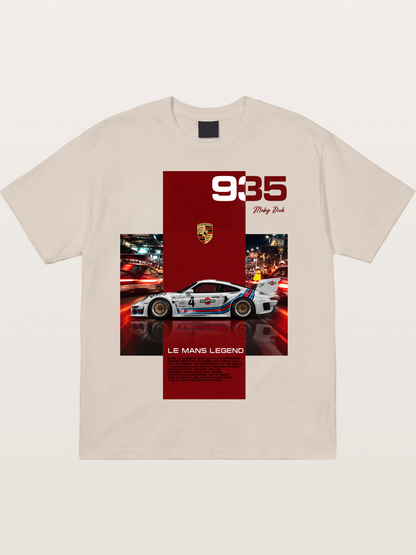Porsche 935 Le Mans Legend Martini Cotton T-shirt