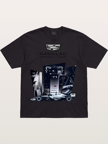 Cadillac F1 Team Racing Art Cotton T-shirt