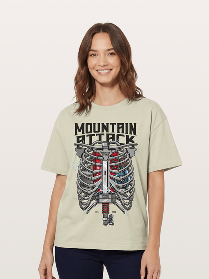 Rib Cage Cotton T-shirt