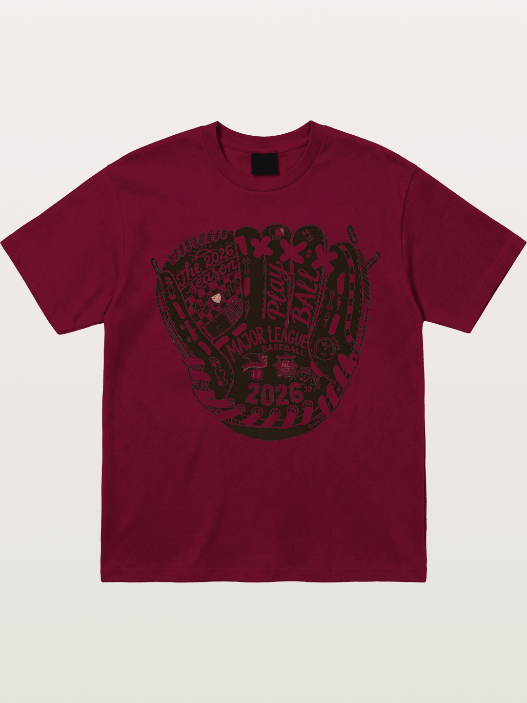 Play Ball Glove Gildan T-shirt